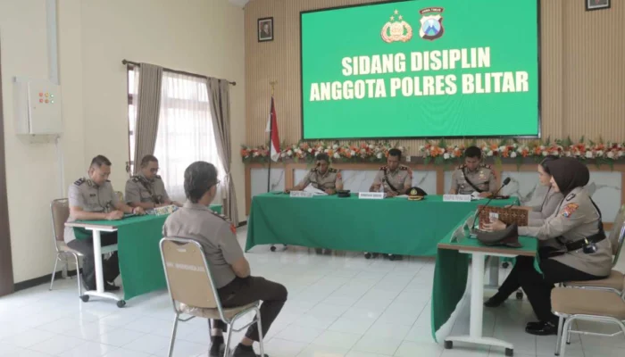 Sidang Disiplin Polres Blitar Jadi Titik Evaluasi Kasus Dugaan Salah Tangkap