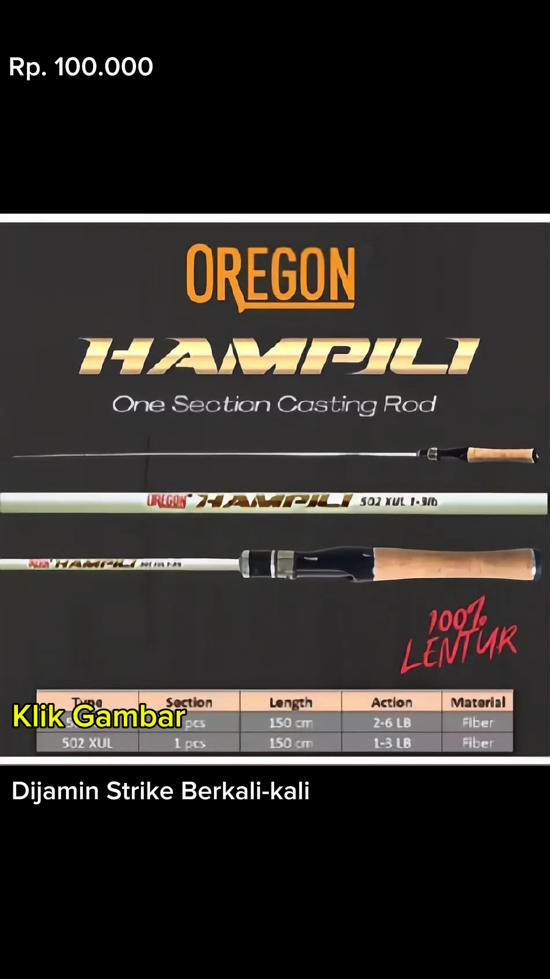 Oregon Hampili Pancing Micro